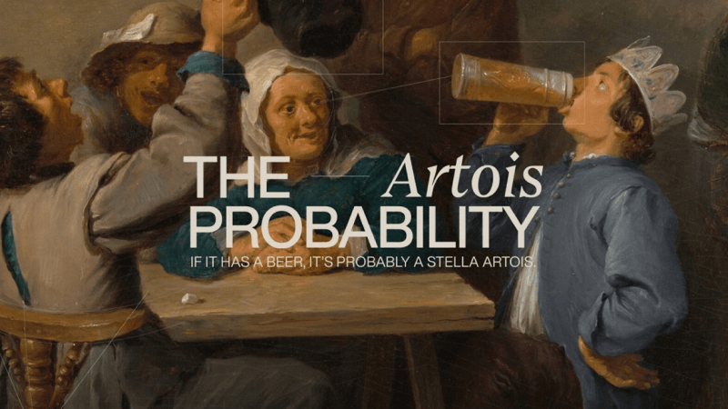 How Stella Artois calculated its own artistic heritage