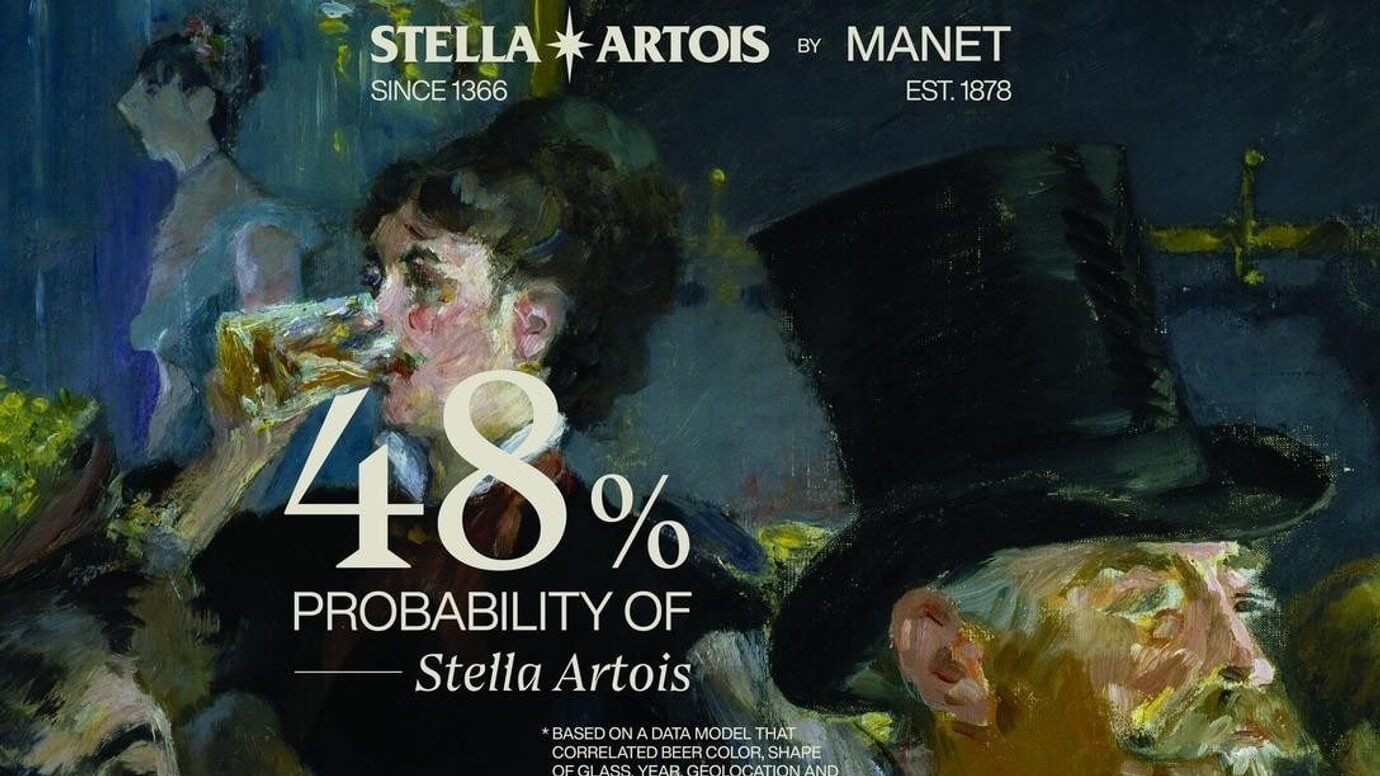 How Stella Artois calculated its own artistic heritage