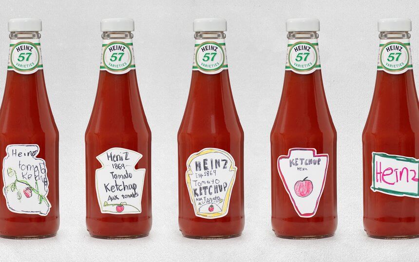 How Heinz asserted their market dominance in a child-like way