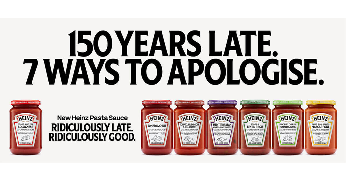 How Heinz apologised to a whole nation