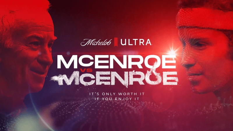 How Michelob Ultra got John McEnroe to play himself