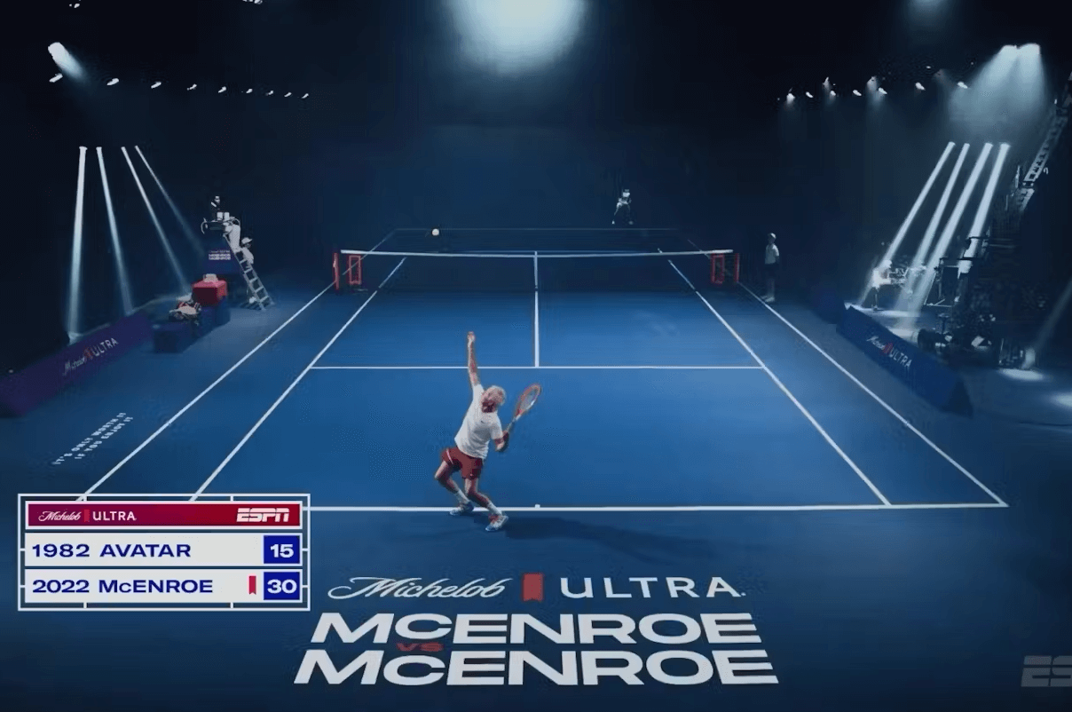 How Michelob Ultra got John McEnroe to play himself